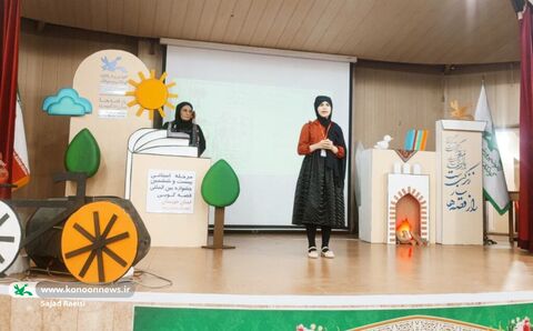 اجرای قصههای ۱۰۰ ثانیهای در روز سوم و پایانی جشنواره قصهگویی خوزستان