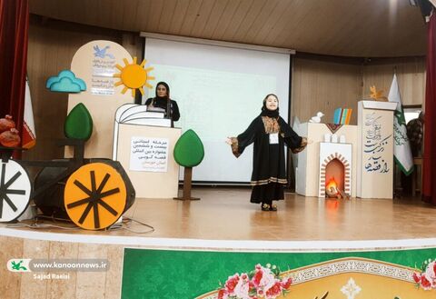 اجرای قصههای ۱۰۰ ثانیهای در روز سوم و پایانی جشنواره قصهگویی خوزستان