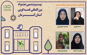داوران جشنواره قصه‌گویی استان کرمان معرفی شدند