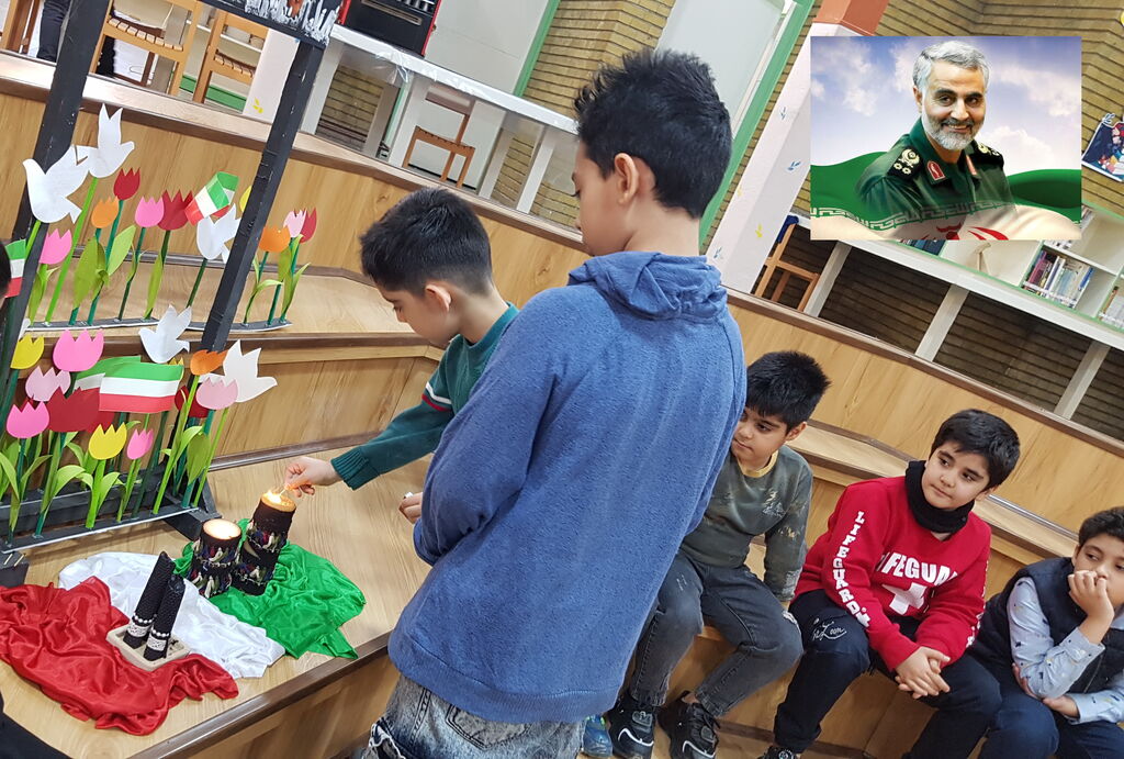 سردلر دلها برگزاری مراسم یادبود حاج قاسم سلیمانی در مراکز استان تهران