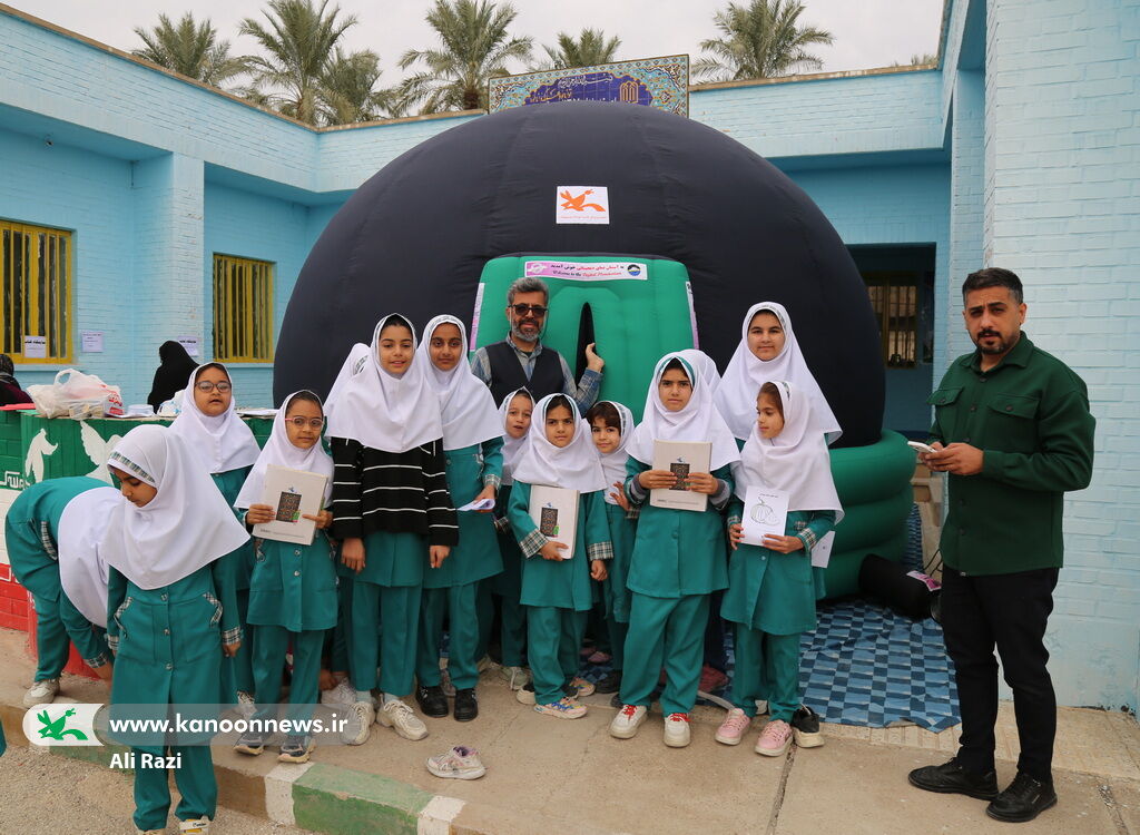 پیک امید کانون استان بوشهر میهمان کودکان چهاربرج شد