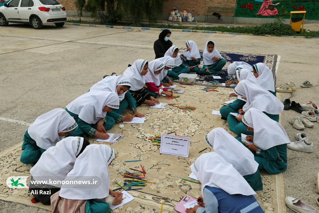 پیک امید کانون استان بوشهر میهمان کودکان چهاربرج شد