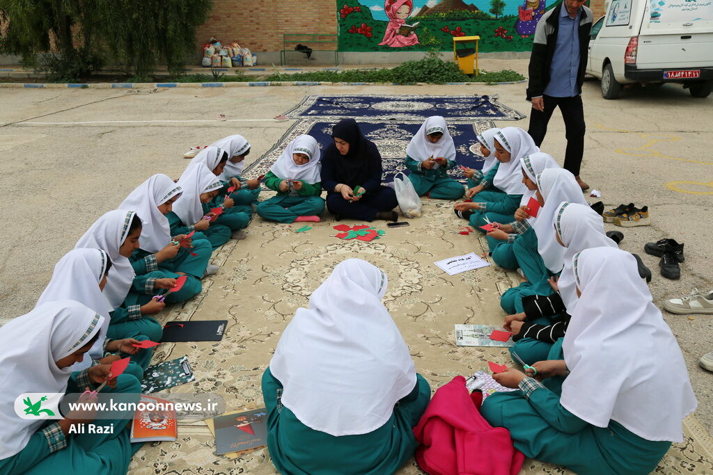 پیک امید کانون استان بوشهر میهمان کودکان چهاربرج شد