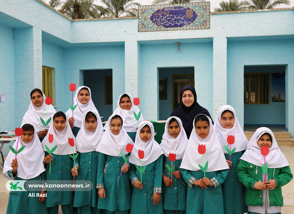 پیک امید کانون استان بوشهر میهمان کودکان چهاربرج شد