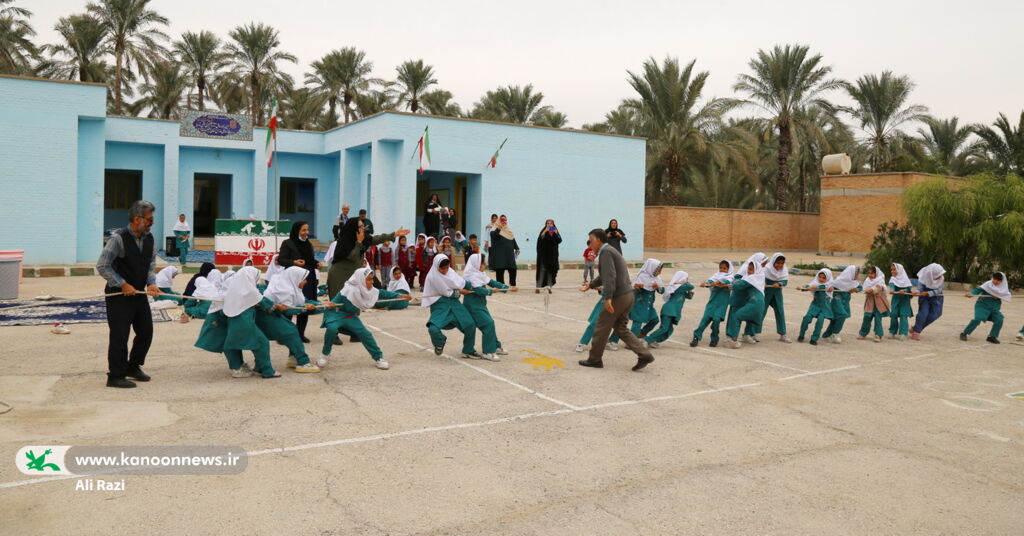 پیک امید کانون استان بوشهر میهمان کودکان چهاربرج شد