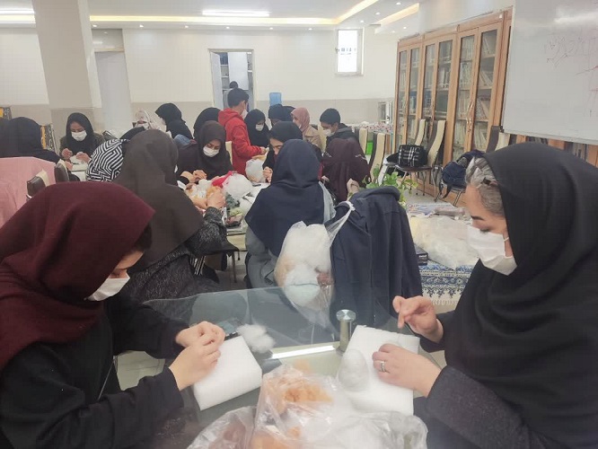 کارگاه آموزشی کچه( ساخت عروسک)