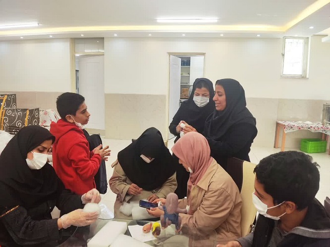 کارگاه آموزشی کچه( ساخت عروسک)