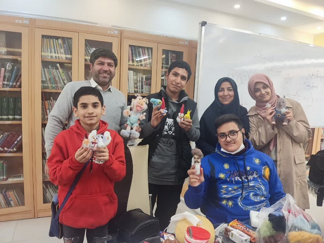 کارگاه آموزشی کچه( ساخت عروسک)