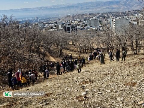 کودکان و پدران یاسوجی درخت کاشتند