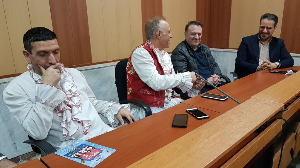 نشست خبری عموهای فتیلهای در کانون کرمانشاه