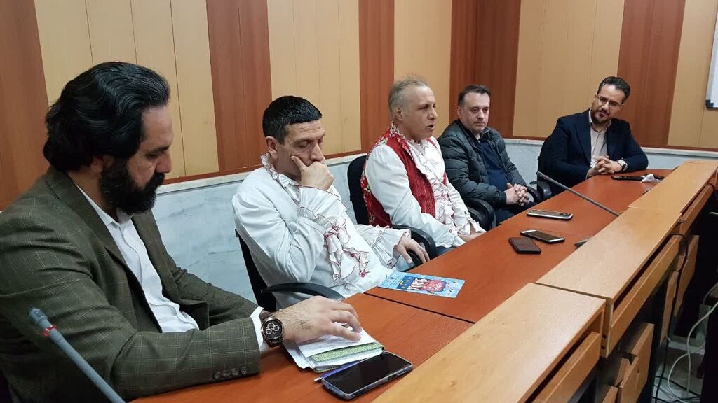 نشست خبری عموهای فتیلهای در کانون کرمانشاه