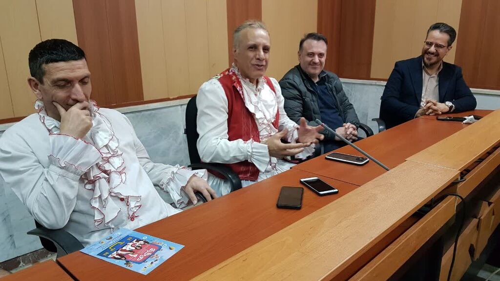 نشست خبری عموهای فتیلهای در کانون کرمانشاه