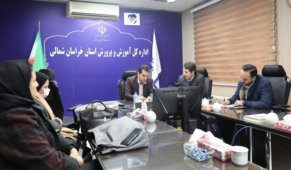 دیدار با مدیرکل اموزش و پرورش آمادگی کانون برای توسعه همکاری با آموزش و پرورش استان