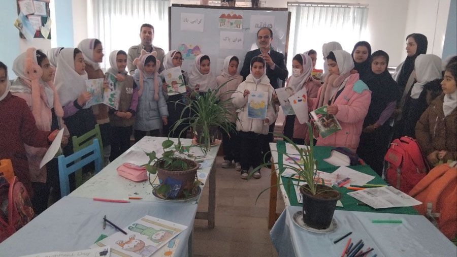 برنامههای هفته هوای پاک در مراکز کانون استان اردبیل به اجرا درآمد