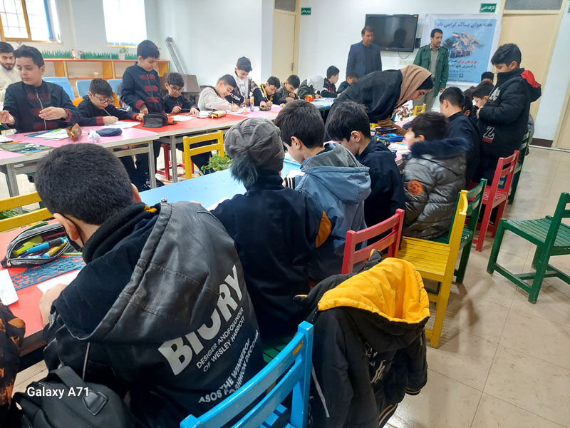 برنامههای هفته هوای پاک در مراکز کانون استان اردبیل به اجرا درآمد