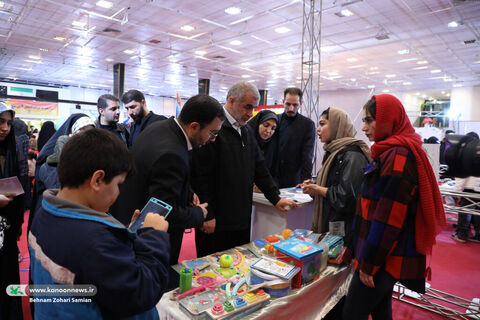 بازدید علی نیکزاد نماینده مجلس از نهمین جشنواره ملی اسباببازی