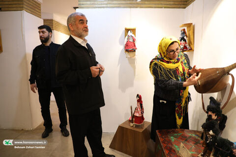 بازدید علی نیکزاد نماینده مجلس از نهمین جشنواره ملی اسباببازی