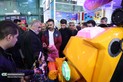 بازدید علی نیکزاد نماینده مجلس از نهمین جشنواره ملی اسباببازی