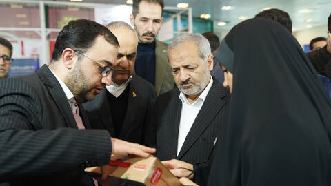 بازدید علیرضا کاظمی وزیر آموزش و پرورش از نهمین جشنواره ملی اسباببازی