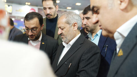 بازدید علیرضا کاظمی وزیر آموزش و پرورش از نهمین جشنواره ملی اسباببازی