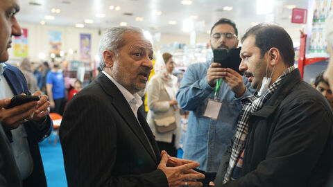 بازدید علیرضا کاظمی وزیر آموزش و پرورش از نهمین جشنواره ملی اسباببازی