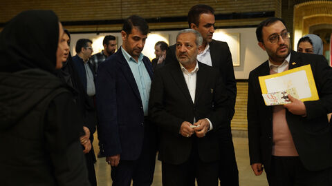 بازدید علیرضا کاظمی وزیر آموزش و پرورش از نهمین جشنواره ملی اسباببازی