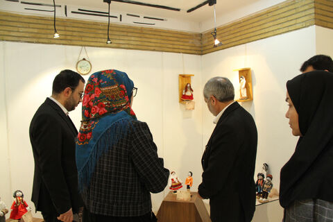 بازدید علیرضا کاظمی وزیر آموزش و پرورش از نهمین جشنواره ملی اسباببازی