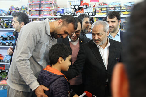 بازدید علیرضا کاظمی وزیر آموزش و پرورش از نهمین جشنواره ملی اسباببازی