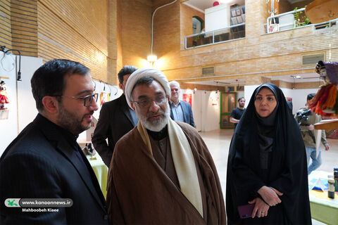 بازدید دبیر شورای عالی انقلاب فرهنگی از نهمین جشنواره ملی اسباببازی