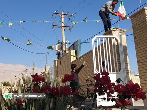 مراکز کانون استان بوشهر به استقبال دهه مبارک فجر رفتند