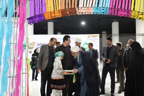 نمایی از آیین افتتاحیه دومین رویداد بازی  و سرگرمی