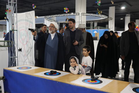 نمایی از آیین افتتاحیه دومین رویداد بازی  و سرگرمی