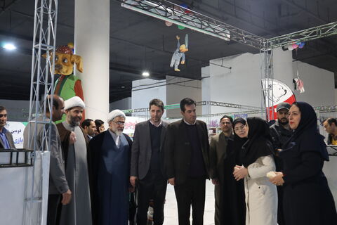 نمایی از آیین افتتاحیه دومین رویداد بازی  و سرگرمی