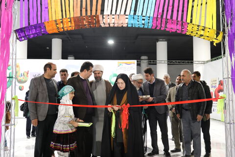نمایی از آیین افتتاحیه دومین رویداد بازی  و سرگرمی