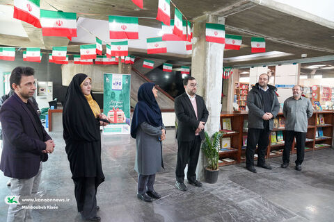 آیین گشایش نمایشگاه «اقتباس ادبی» در کتابخانه مرجع کانون