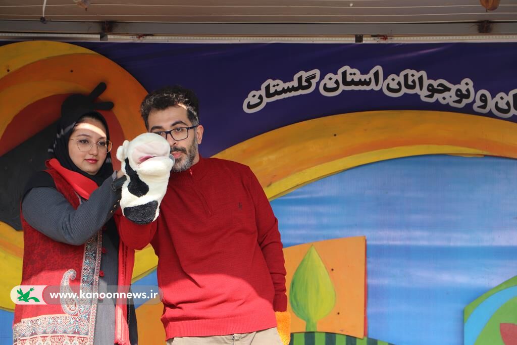 شادی و نشاط سهم کودکان روستای نوده ملک گرگان در دهه فجر