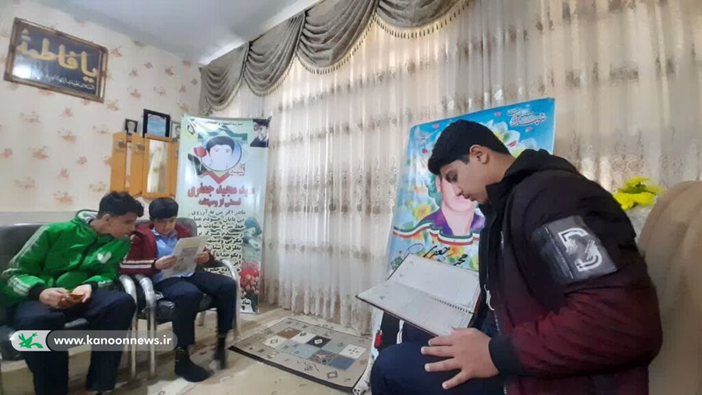 نوجوانان گلستانی با خانوادههای شهدا دیدار کردند