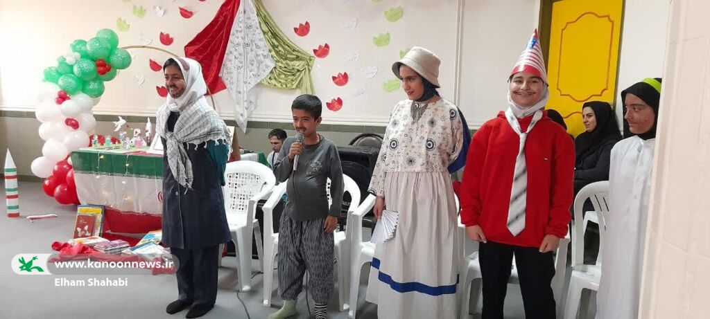 عمو صفا و گیگیلیها میهمان پنجمین پیک امید کانون همدان