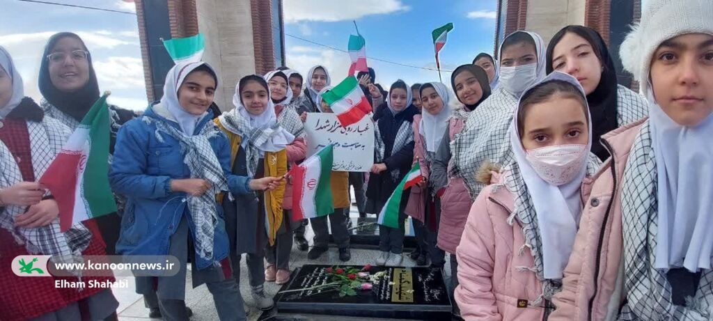 مراکز کانون همدان از عهد و پیمان با شهدا تا بوسه پرچم گنبد امام رضا (ع)