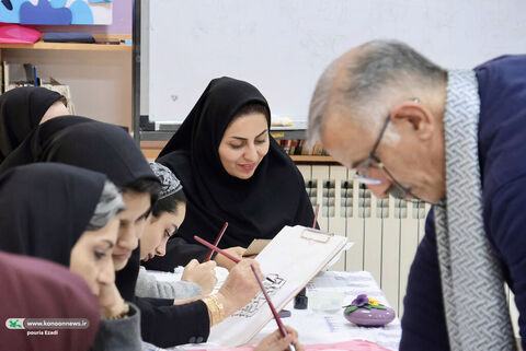 کارگاه تصویرسازی ایران در قله چهارمحال و بختیاری