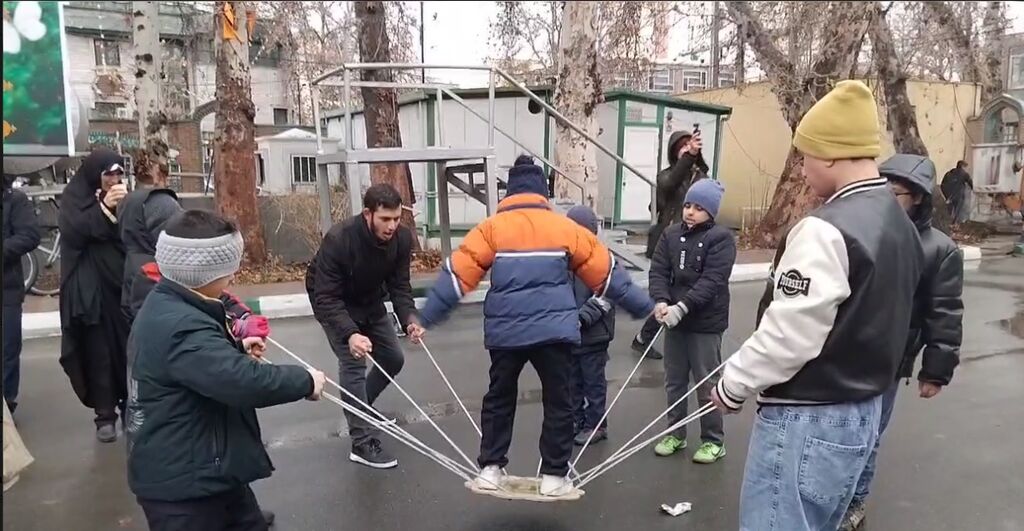 برگزاری کارگاههای بازی و قصهگویی در مصلی کرج
