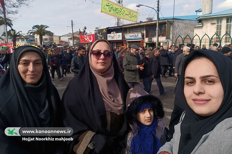 حضور کارکنان و اعضای کانون گیلان در «جشن انقلاب»