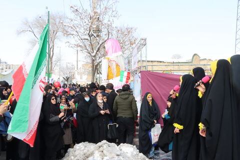 ایستگاه فرهنگی در مسیر راهپیمایی_مرکزی