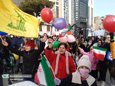 راهپیمایی ۲۲ بهمن ماه در استان کردستان