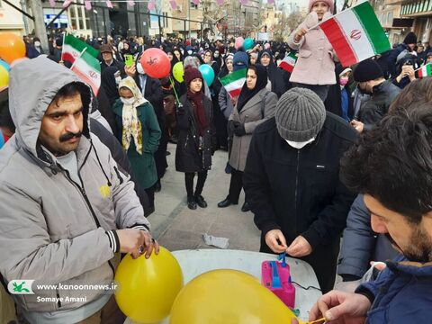 راهپیمایی ۲۲ بهمن ماه در استان کردستان