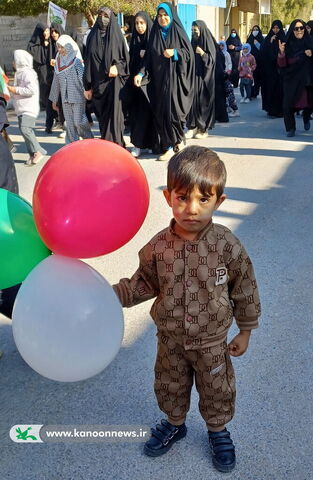 حضور فعال مربیان و اعضا مراکز کانون استان بوشهر در راهپیمایی یوم الله ۲۲بهمن 1