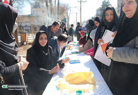 فعالیت کانون در راه‌پیمایی 22 بهمن چهارمحال و بختیاری