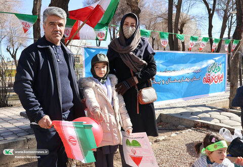 فعالیت کانون در راه‌پیمایی 22 بهمن چهارمحال و بختیاری