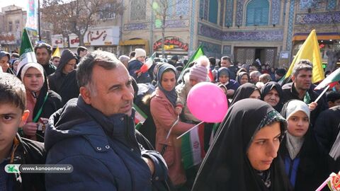 حضور کانون استان زنجان در راهپیمایی ۲۲ بهمن