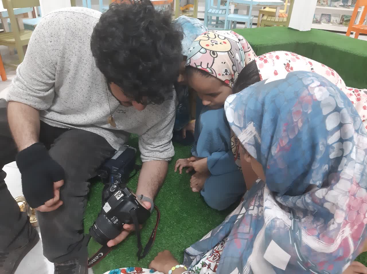 برگزاری کارگاه فیلم سازی از طریق تجربه عملی در کانون مرکز جزیره هرمز